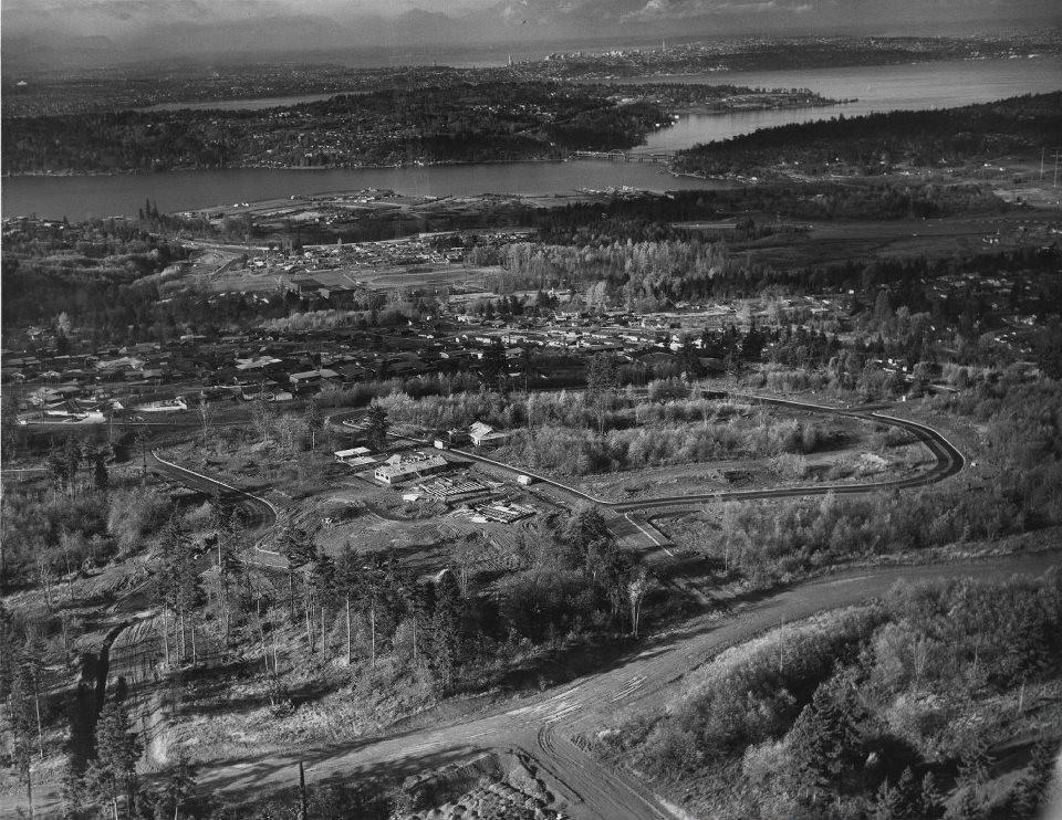 #38 The view from Somerset Hill, then still a work in progress, 1967.