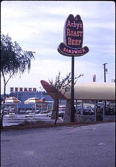#13 Arby’s on Bellevue Way, Bellevue, 1969