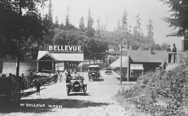 #13 Bellevue ferry dock, Bellevue, 1910