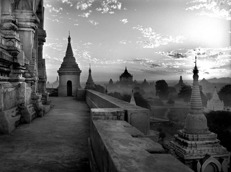#1 Bagan. Ananda Temple, Burma, 1986