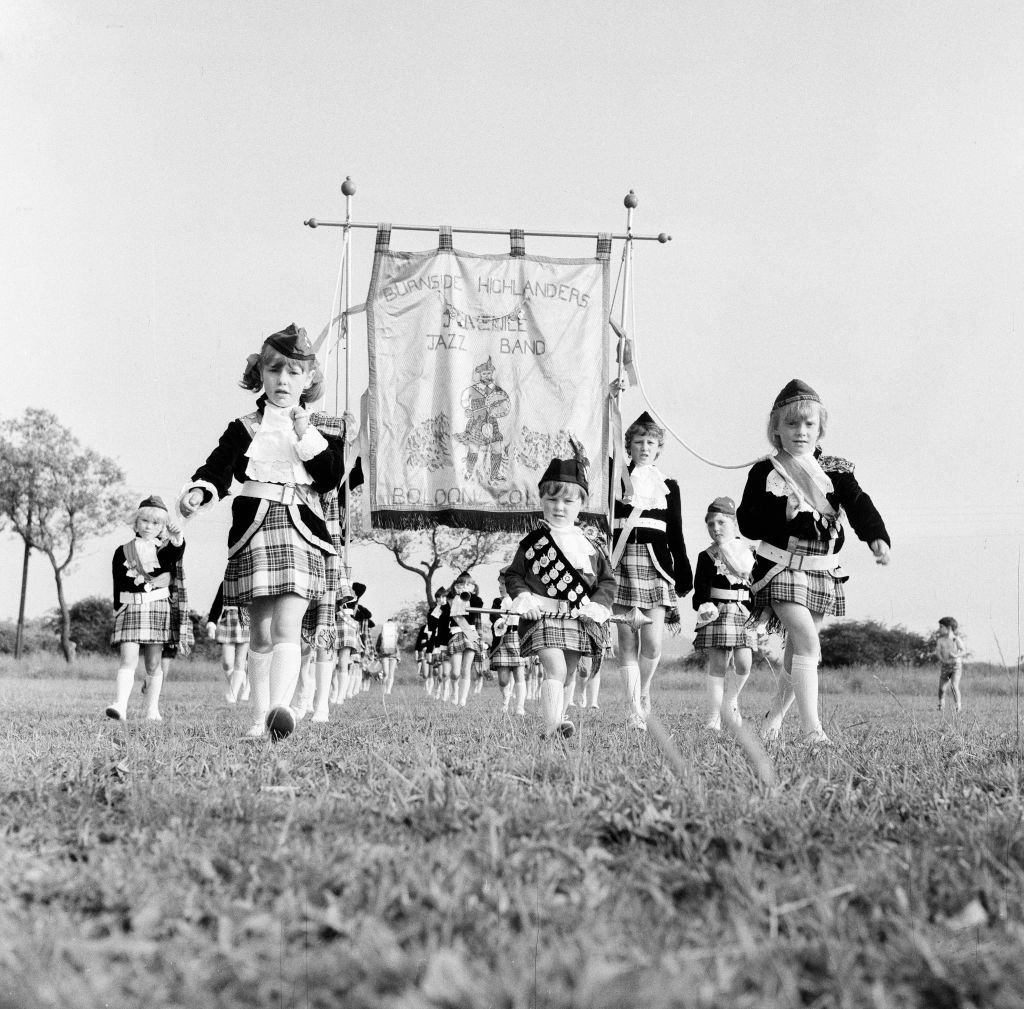 #11 Burnside Highlanders Juvenile Jazz Band, Newcastle, 30th July 1971.