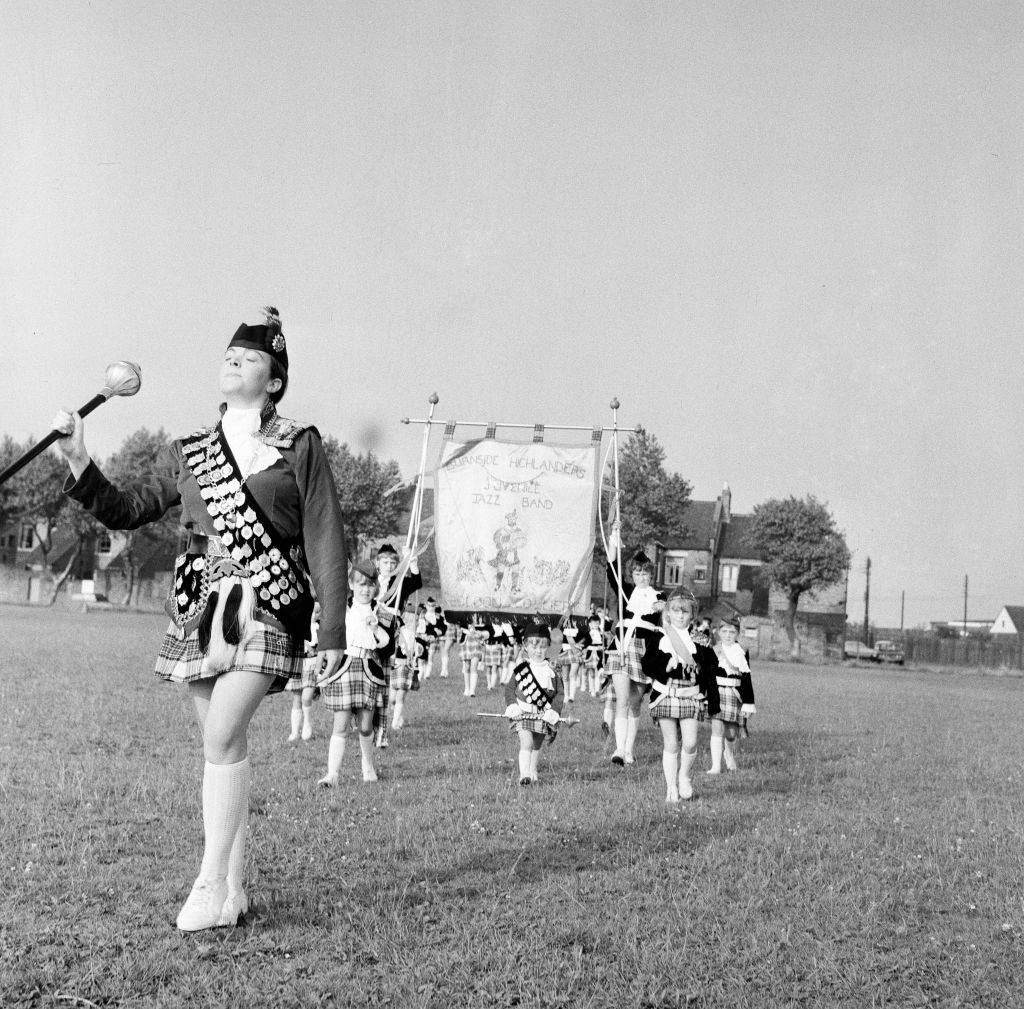 #12 Burnside Highlanders Juvenile Jazz Band, Newcastle, 30th July 1971.