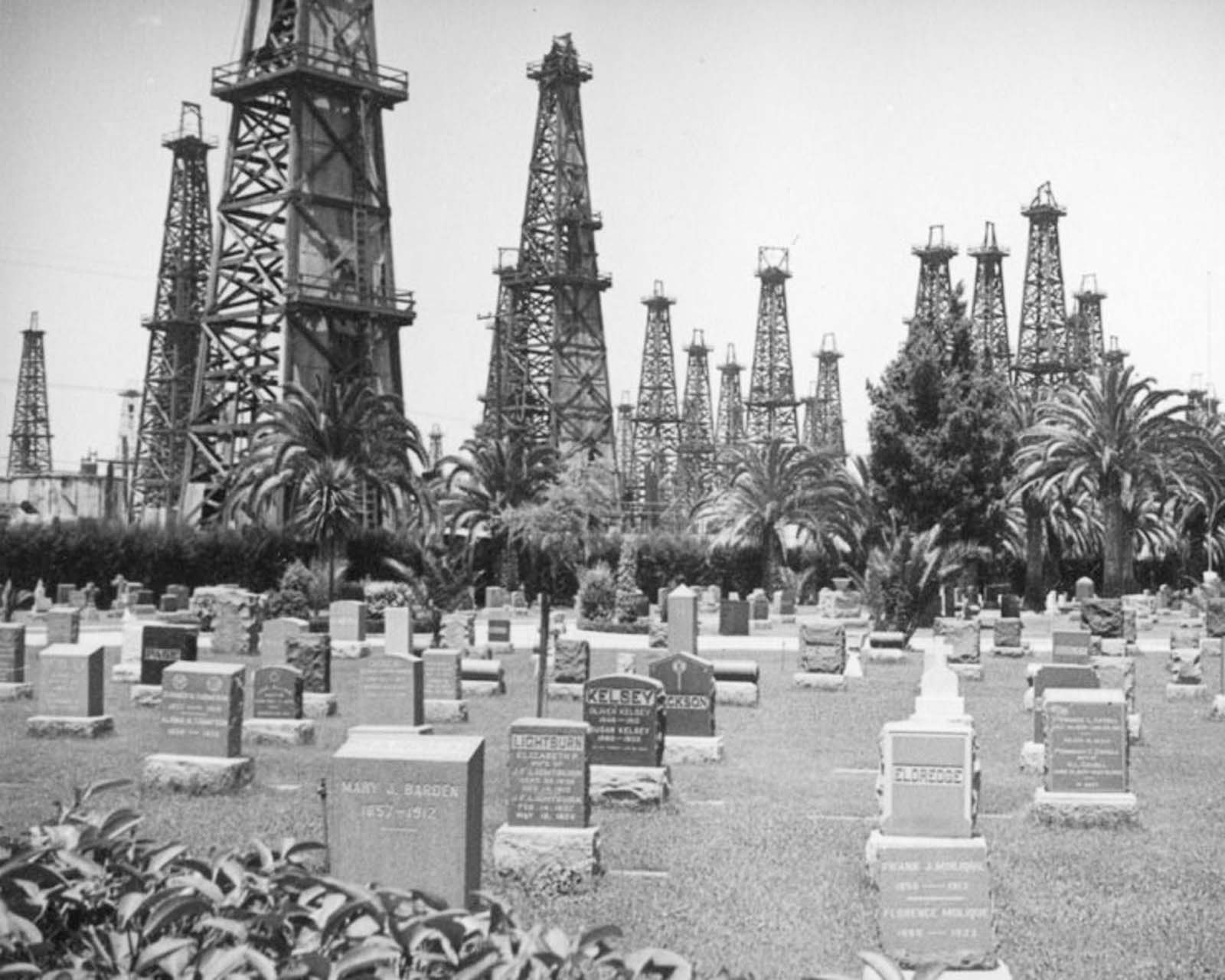 #9 Sunnyside Cemetery in Long Beach, 1937