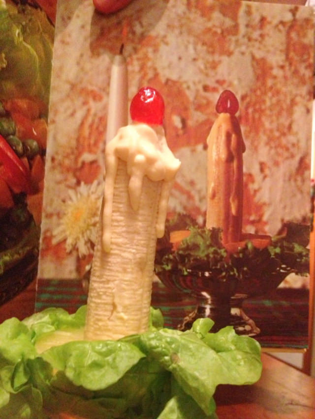Candle Salad: An Old Holiday Recipe that will Make You Blush Weird