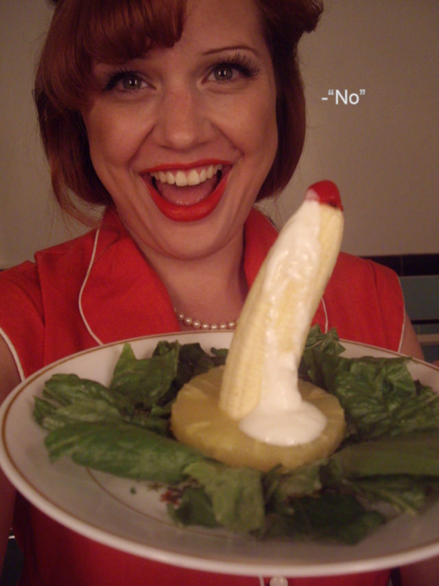 Candle Salad: An Old Holiday Recipe that will Make You Blush Weird