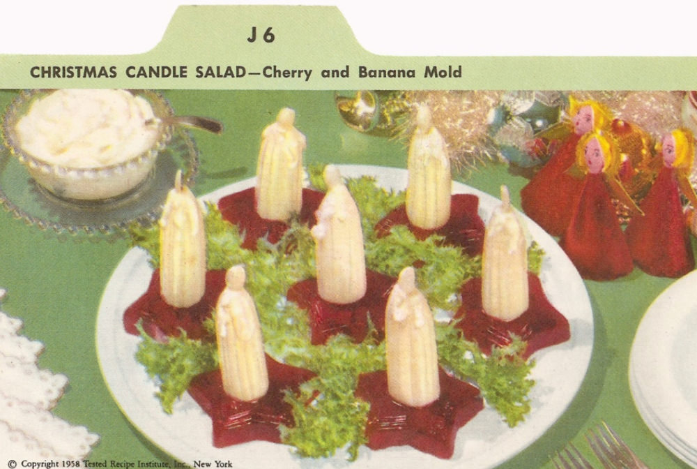 Candle Salad: An Old Holiday Recipe that will Make You Blush Weird