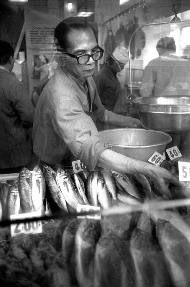 #3 Dupont Market, Grant and Pacific, San Francisco, 1969