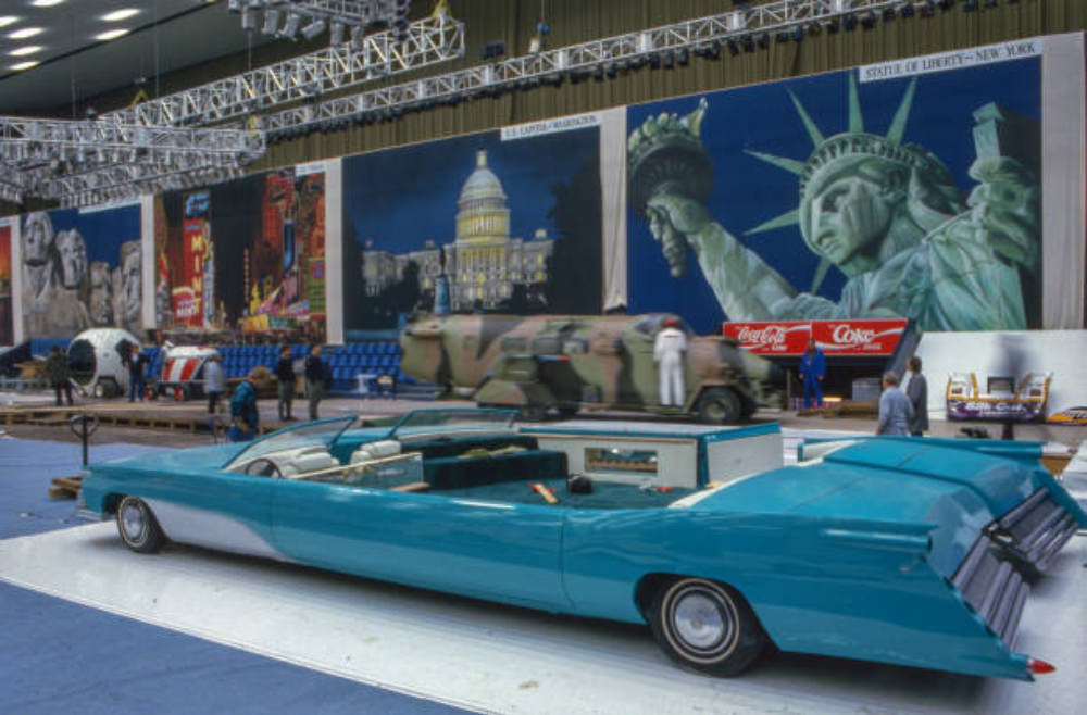 Double-Wide Limousine: The Weird Car that Spanned 2.5 Cars Wide and 30 Feet Long from the 1980s Inve