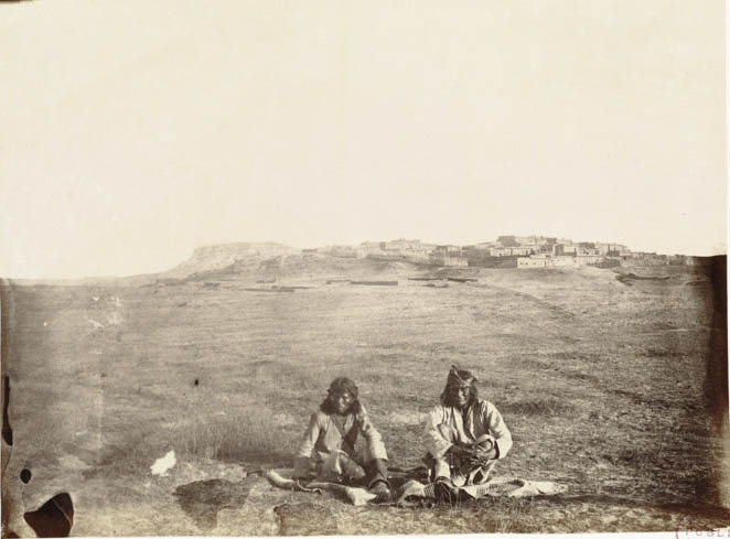 Ancient Pueblo Town of Zuni, Western New Mexico,
