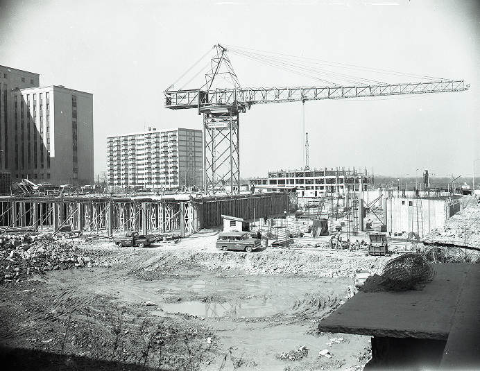 #89 Nashville Municipal Auditorium construction, 1961