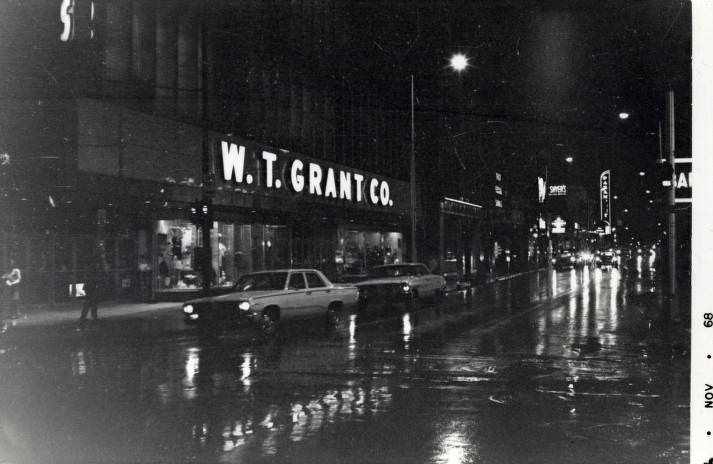 #138 W.T. Grant Department Store on Church Street, Nashville, Tennessee, 1968