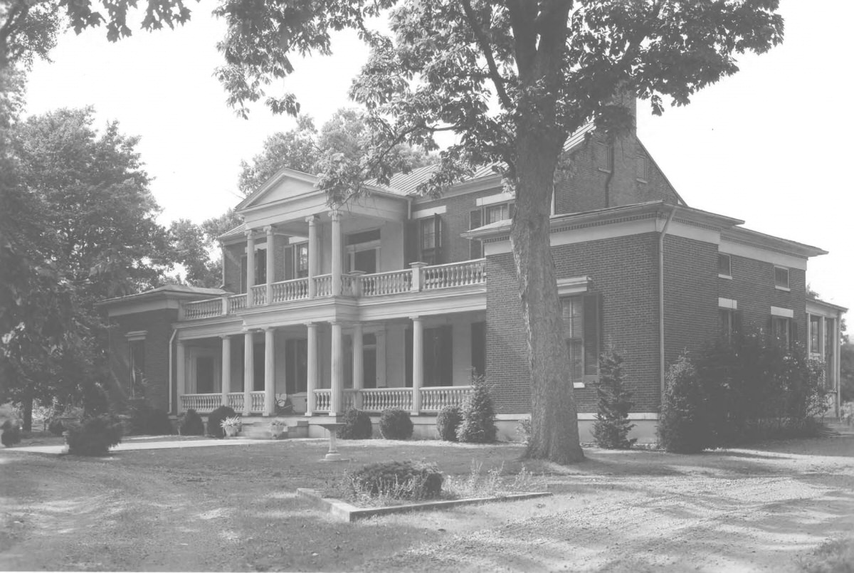 #14 Belair House from southwest, 1940