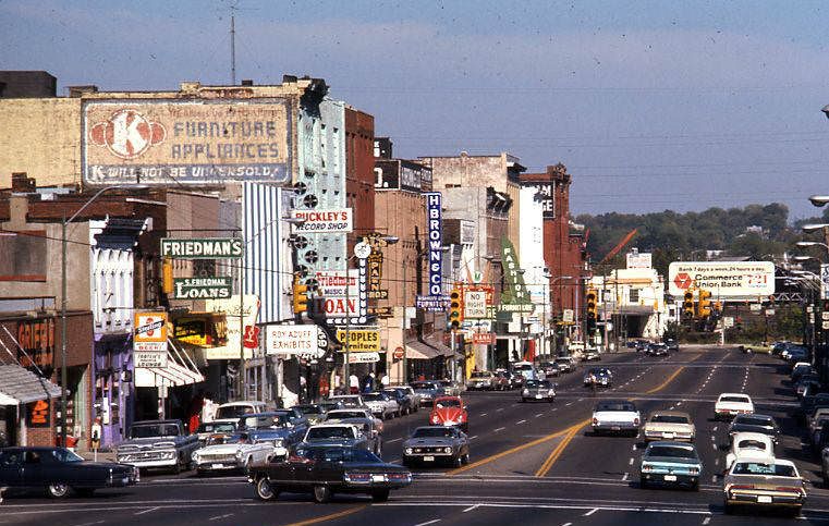 #112 Broad Street, Nashville, 1970