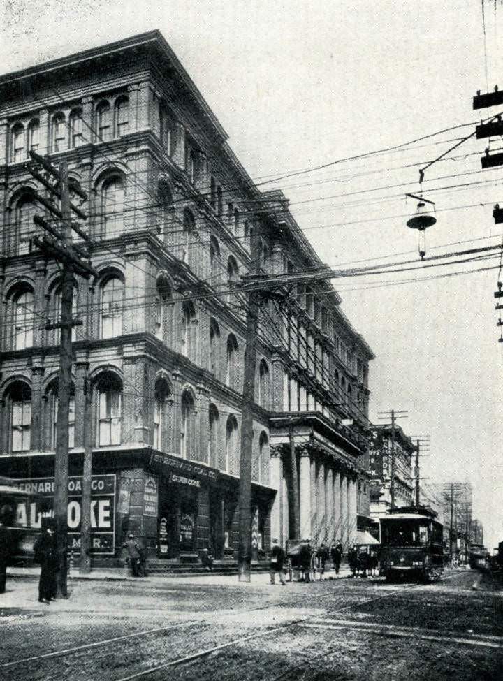 #20 Glimpses of Nashville, Tennessee: Cherry Street from Church Street, 1900s