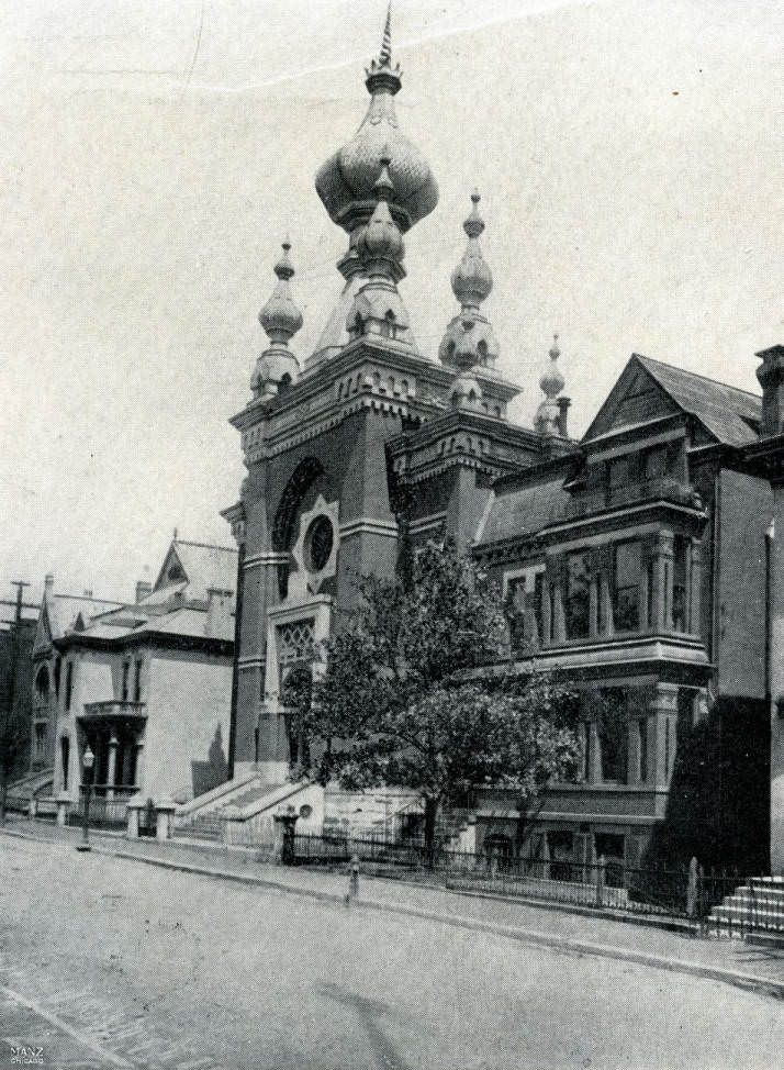#8 Jewish Synagogue, Nashville, 1900