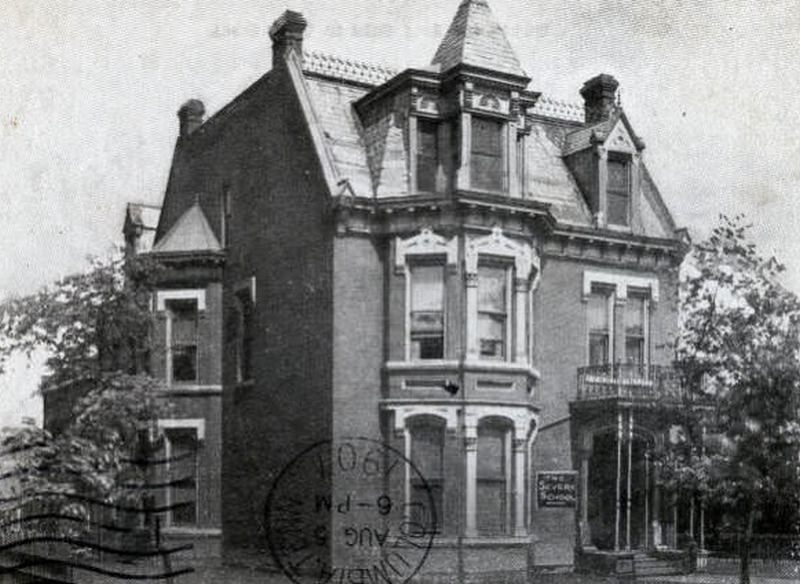 #54 Severy School, Vauxhall Place, Nashville, Tennessee, 1907