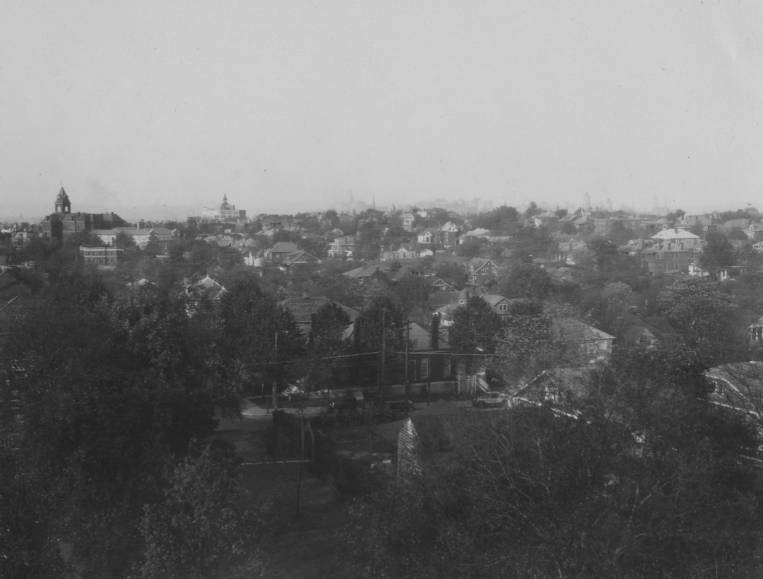 #22 Nashville, looking northeast from Scarritt Tower, 1928 October