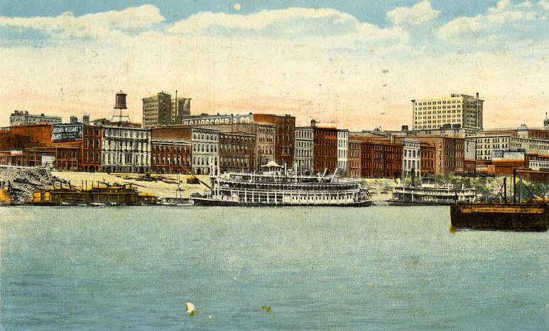 #47 Cumberland River Wharf, Nashville, 1926