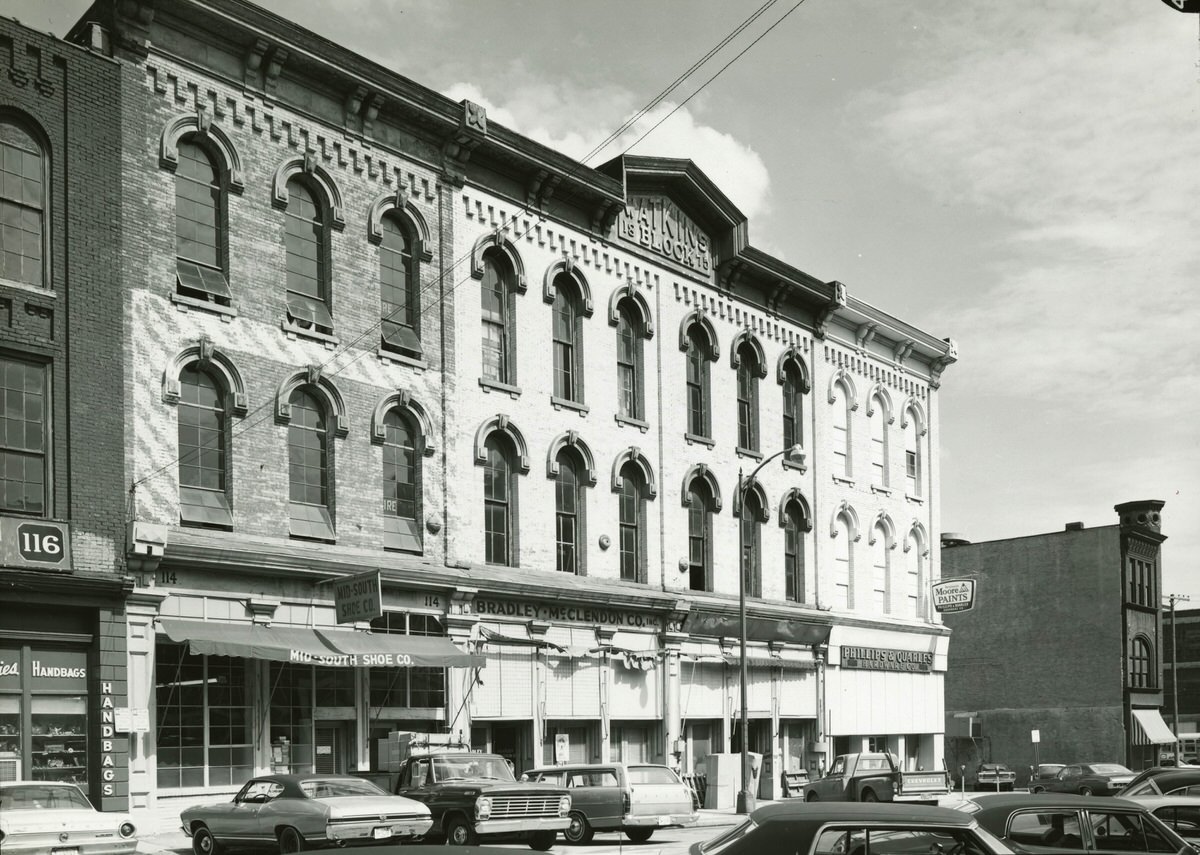 #10 Watkins Block businesses, 1970