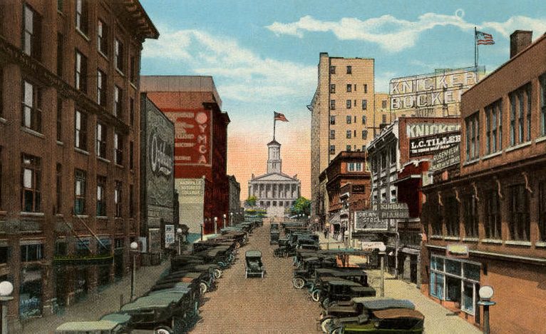 #63 Capitol Boulevard, Looking North, Nashville, 1920s