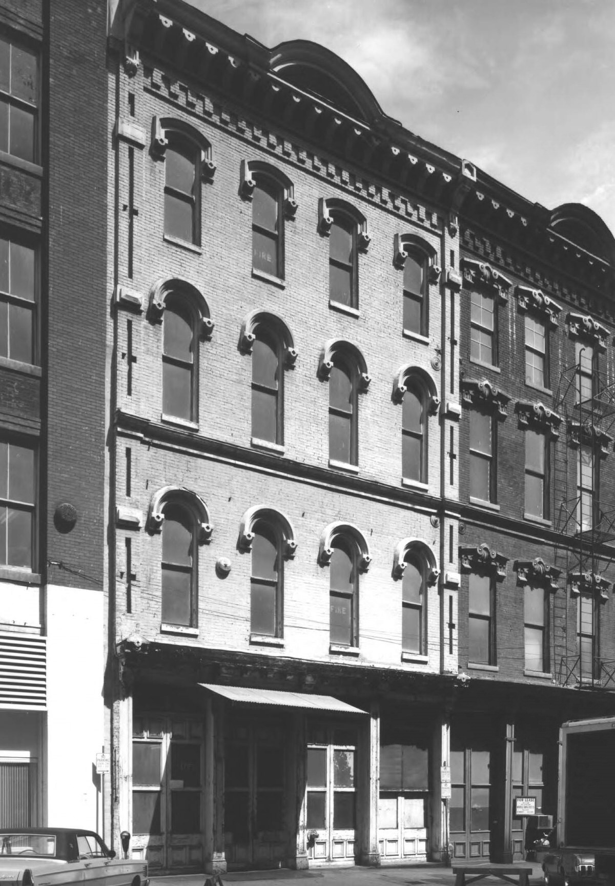 #131 Apartment and storefront on Second Avenue, 1970