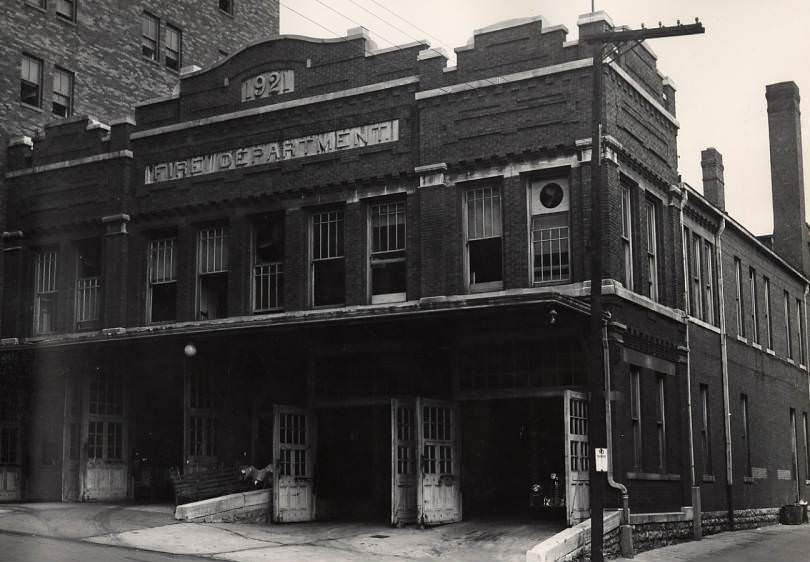 #1 Fire Station at Deadrick Street, 1949