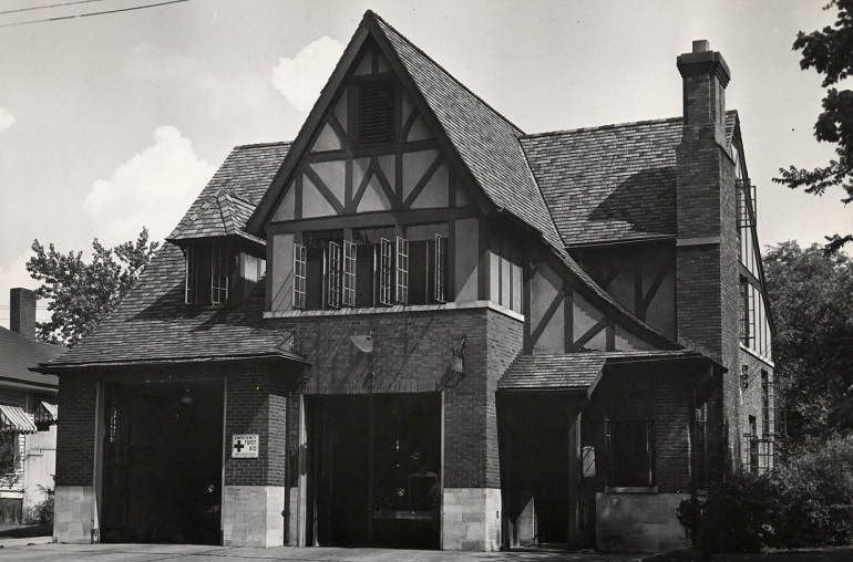 #15 Fire Station at Woodland Street, 1949