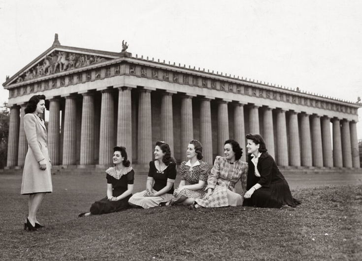 #54 “For the glory that was Greece,” Nashville Banner newspaper headline, 1941