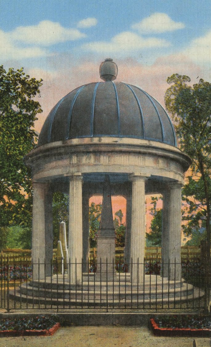 #56 Andrew Jackson’s Tomb at the Hermitage, 1948