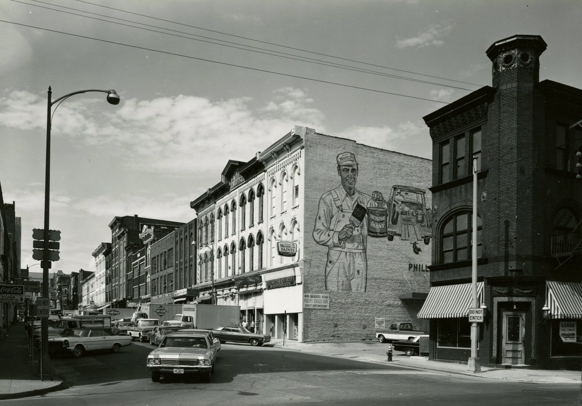 #41 Corner of 2nd and Broadway, 1970