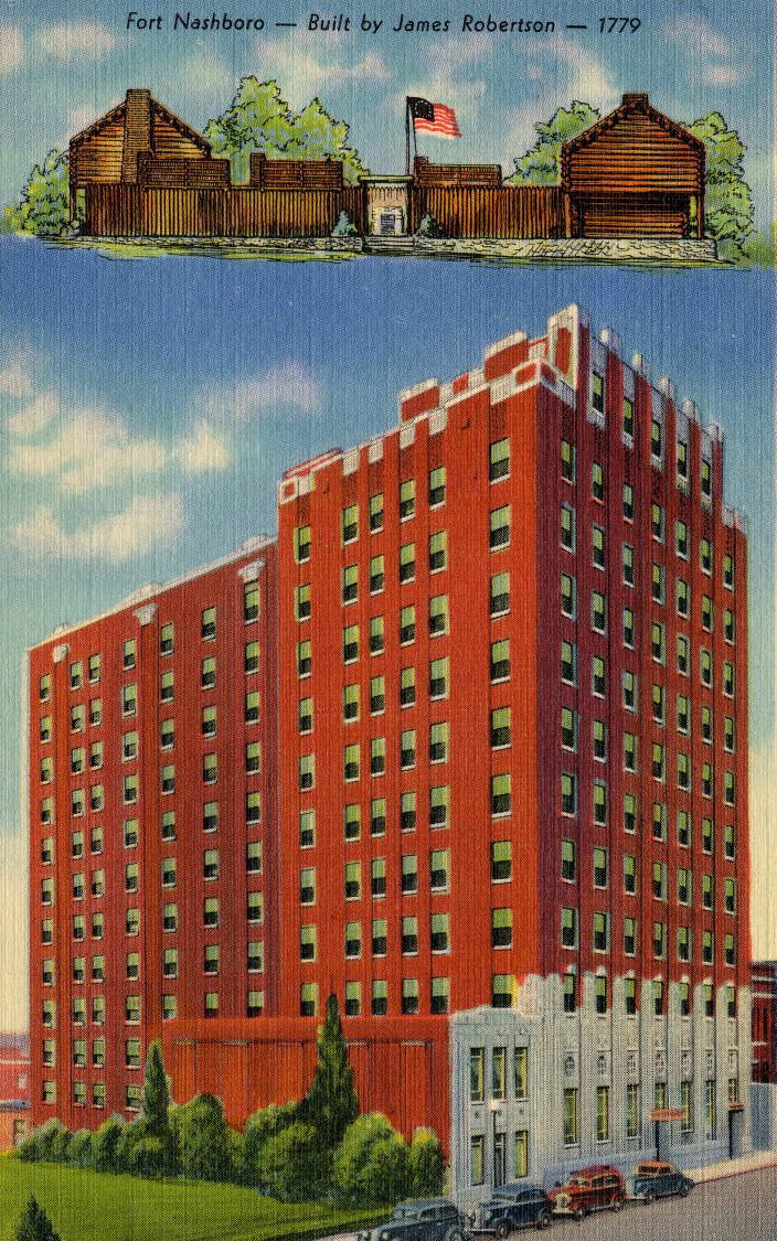 #79 James Robertson Apartment Hotel, Nashville, 1940