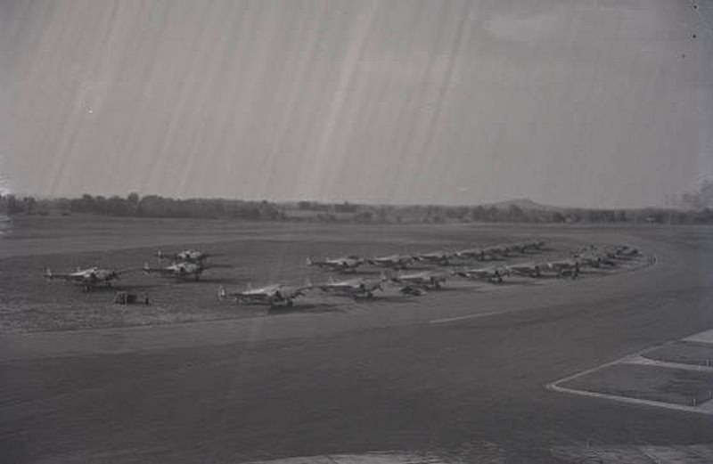 #81 Lockheed “Hudson” bombers at Municipal Airport, 1941