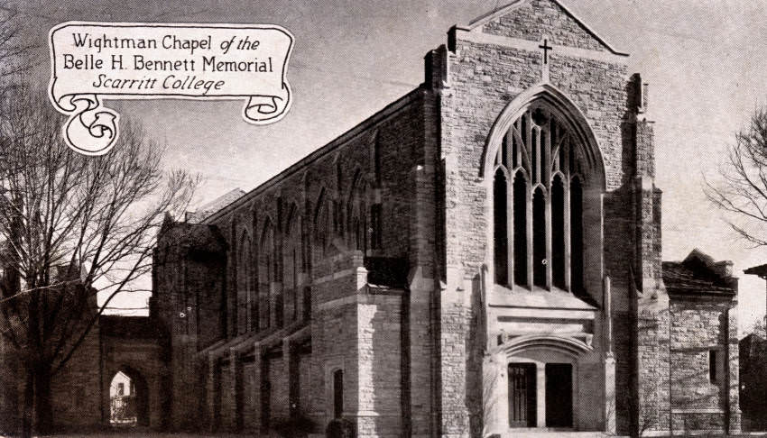 #123 Wightman Chapel of the Belle H. Bennett Memorial, Scarritt College for Christian Workers, Nashville, 1940s