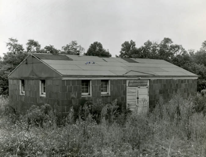 #30 Aviation salvage warehouse at Berry Field, Nashville, Tennessee, 1950