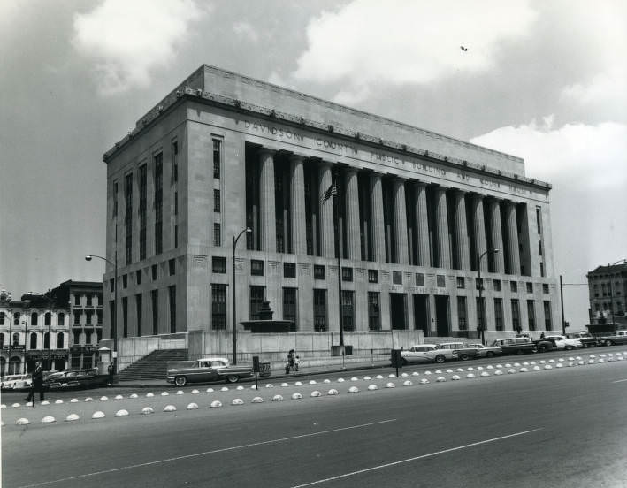 #8 Davidson County Courthouse, Nashville, Tennessee, 1950