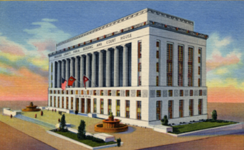 #124 Davidson County Public Building and Court House, Nashville, 1947