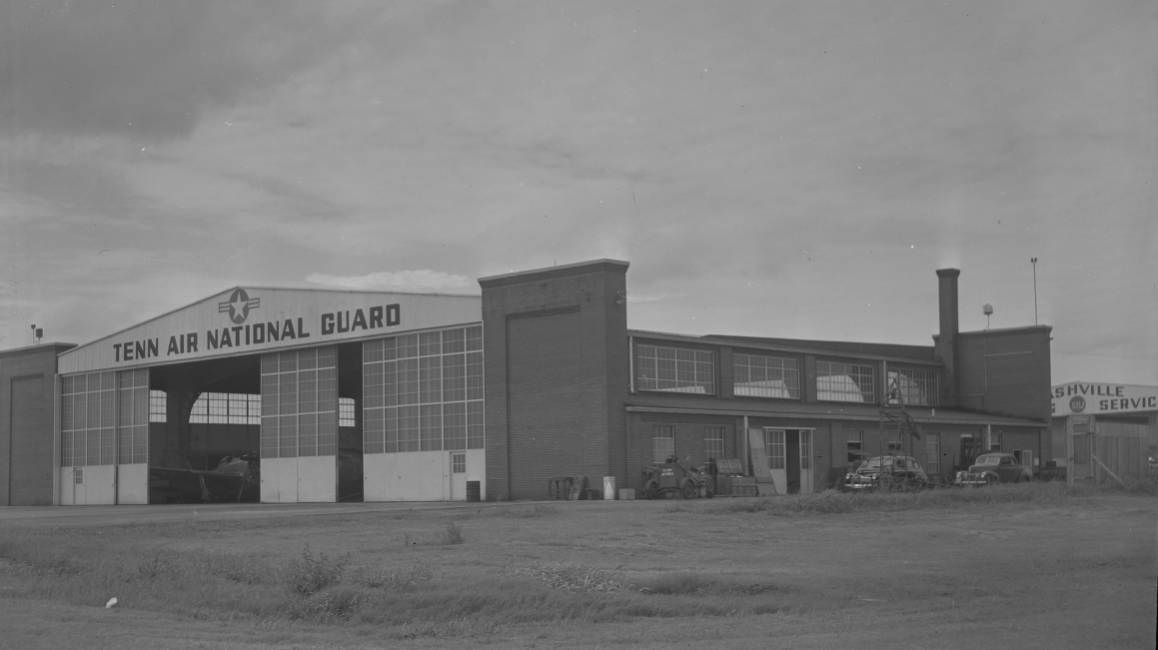 #42 Air National Guard hangar at Berry Field, Nashville, Tennessee, 1950