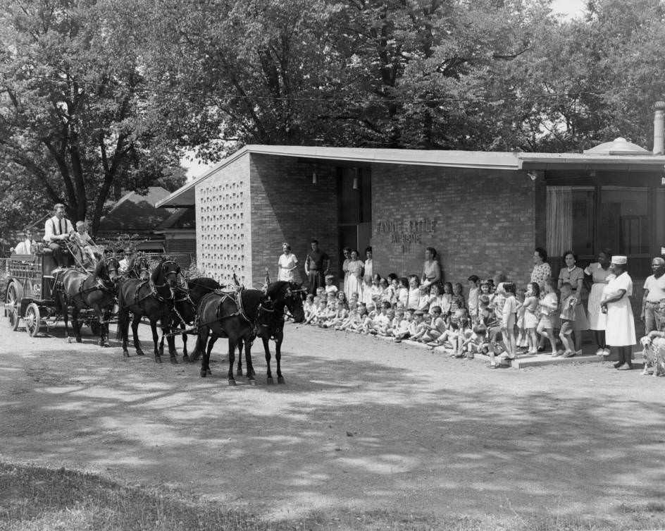 #21 Fire engine riders, 1961