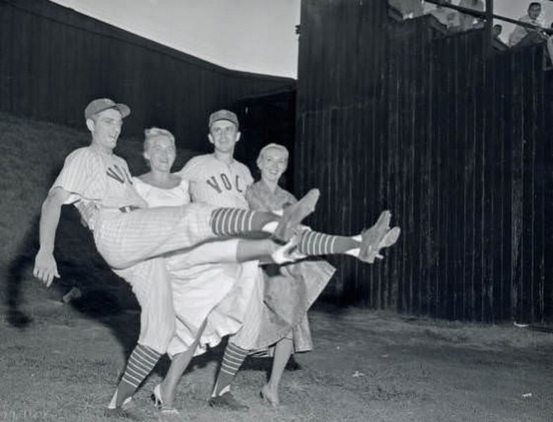 #86 Nashville Vols versus All-Star team at Sulphur Dell, Nashville, Tennessee, 1957