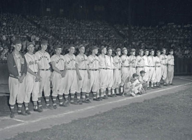 #89 Phil Harris at Sulphur Dell ballpark and WSM, Nashville, Tennessee, 1951