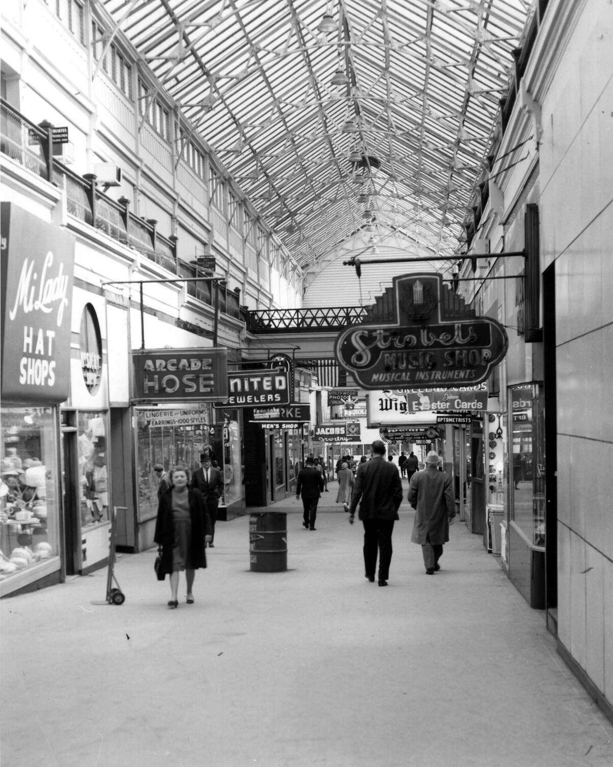 #8 The Arcade, between Third and Fourth Avenues, Nashville, Tennessee, 1967