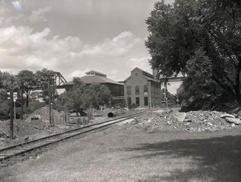 #51 Water Department and the George Reyer Pumping Station, Nashville, Tennessee, 1950