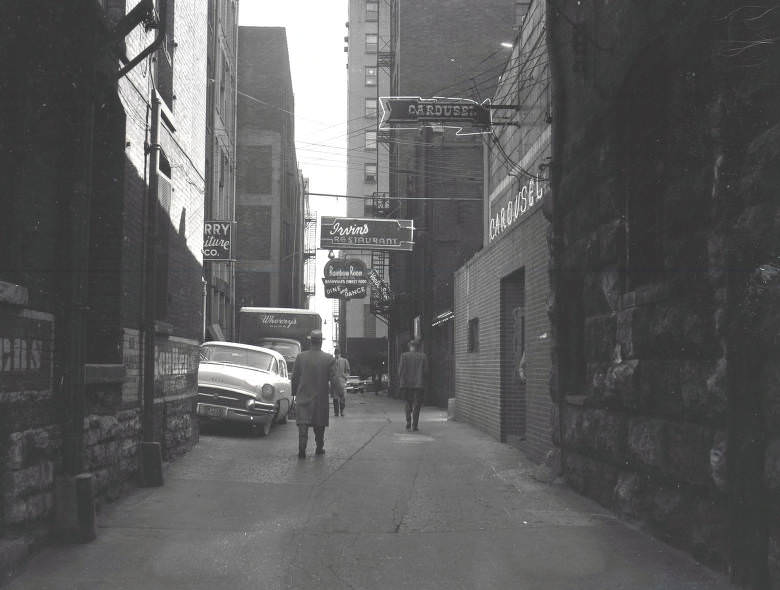 #118 Printer’s Alley, Nashville, Tennessee, 1958 February