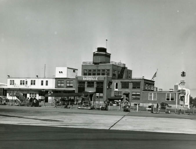 #56 The Terminal Building, Department of Aviation, Berry Field, Nashville, Tennessee, 1950