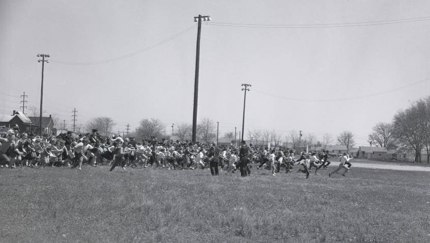 #57 Easter egg hunt at West Park, Nashville, Tennessee, 1962