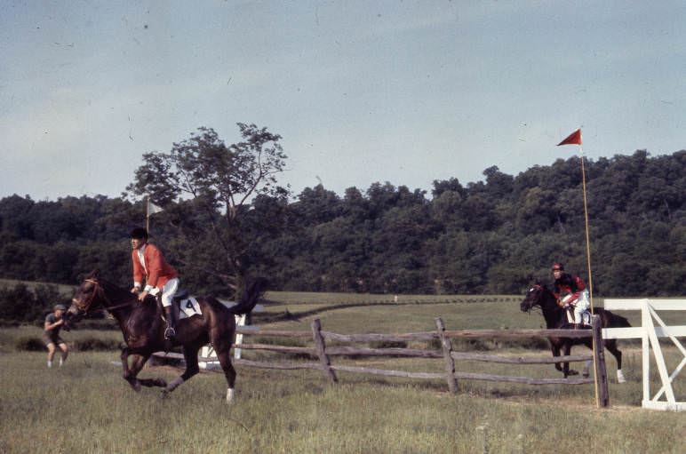 #69 Iroquois Steeplechase at Percy Warner Park, Nashville, Tennessee, 1962