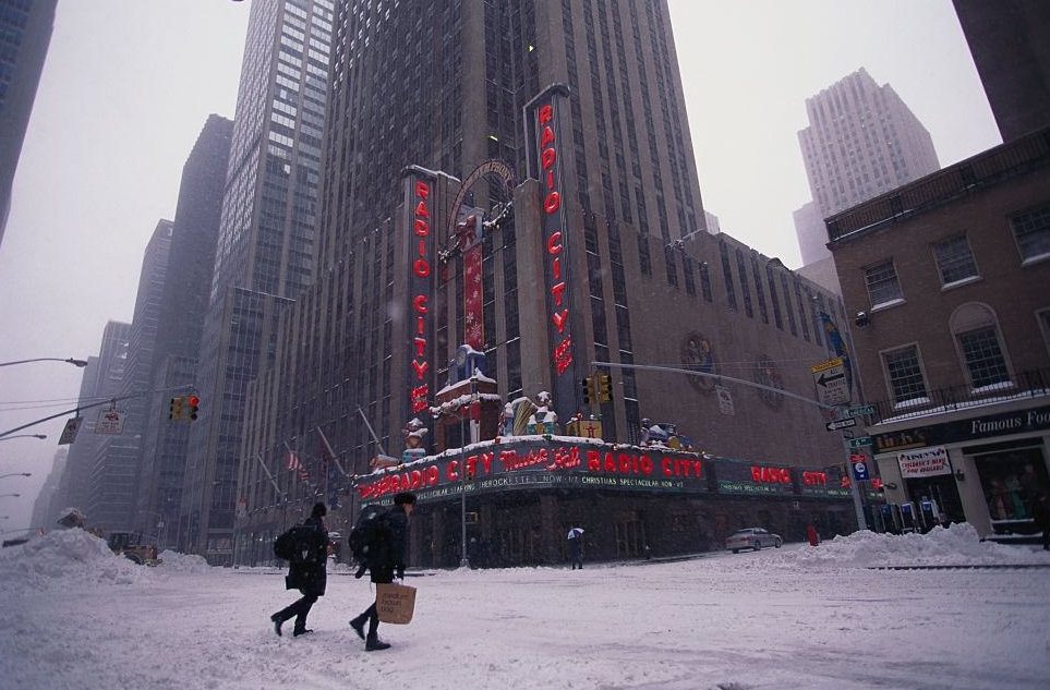 #68 Snow Blanketing Streets of New York City