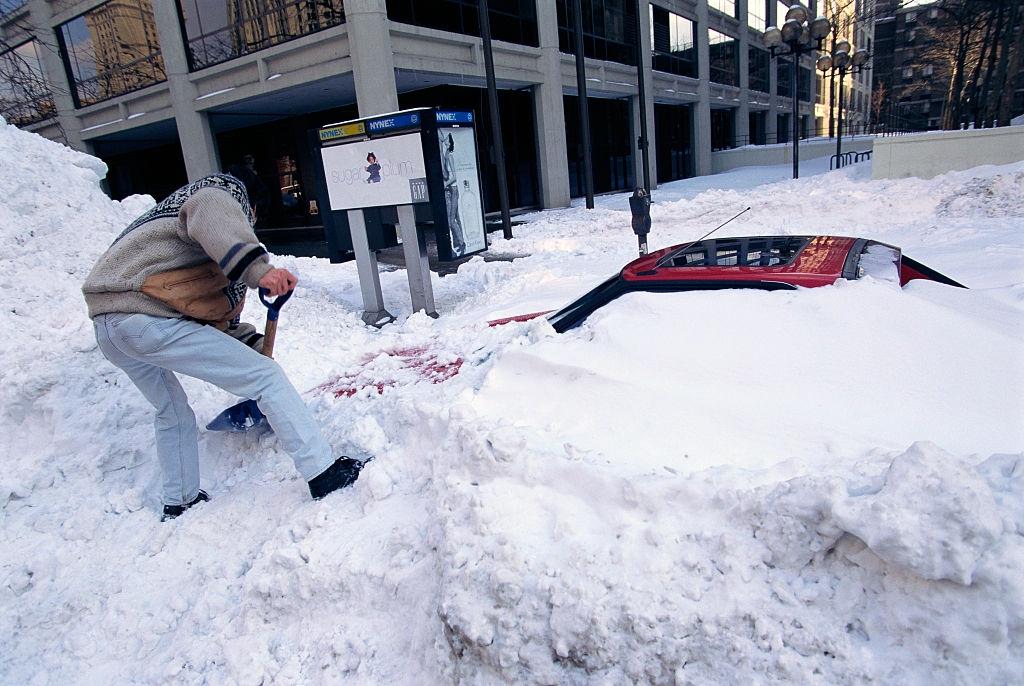 #91 Digging out Car from Two Foot Snow Storm