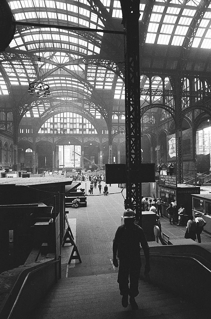 #87 Penn Station during the demolition.