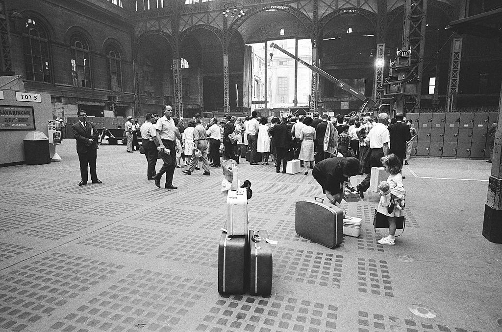 #92 Penn Station during the demolition.